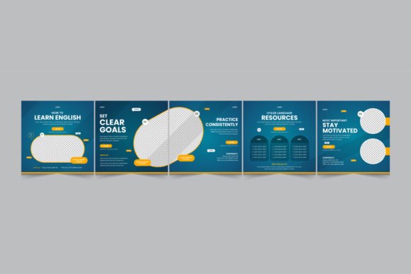 Download Carousel Template for E-learning - Premium Bundle